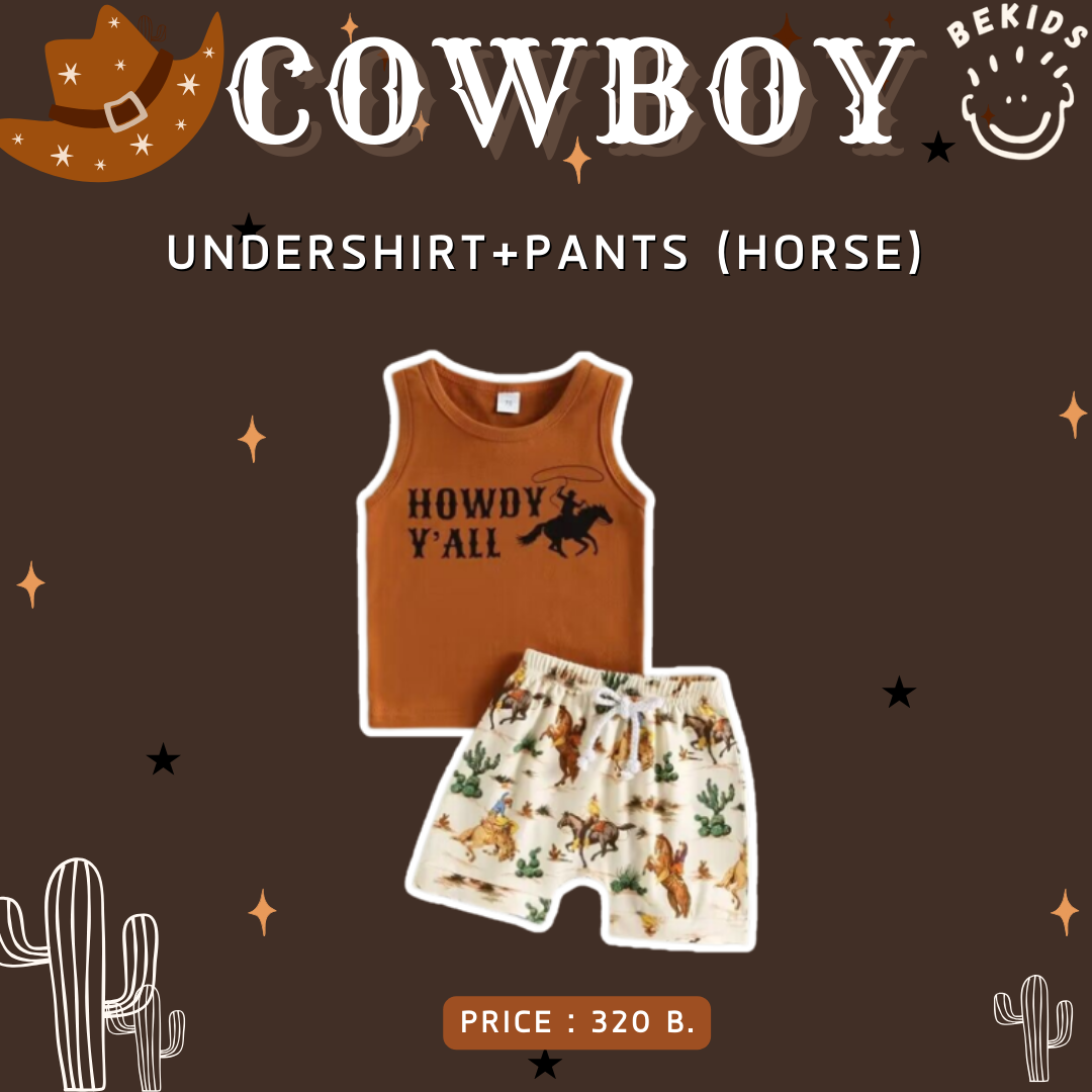 Undershirt+Pants Cowboy (Horse)
