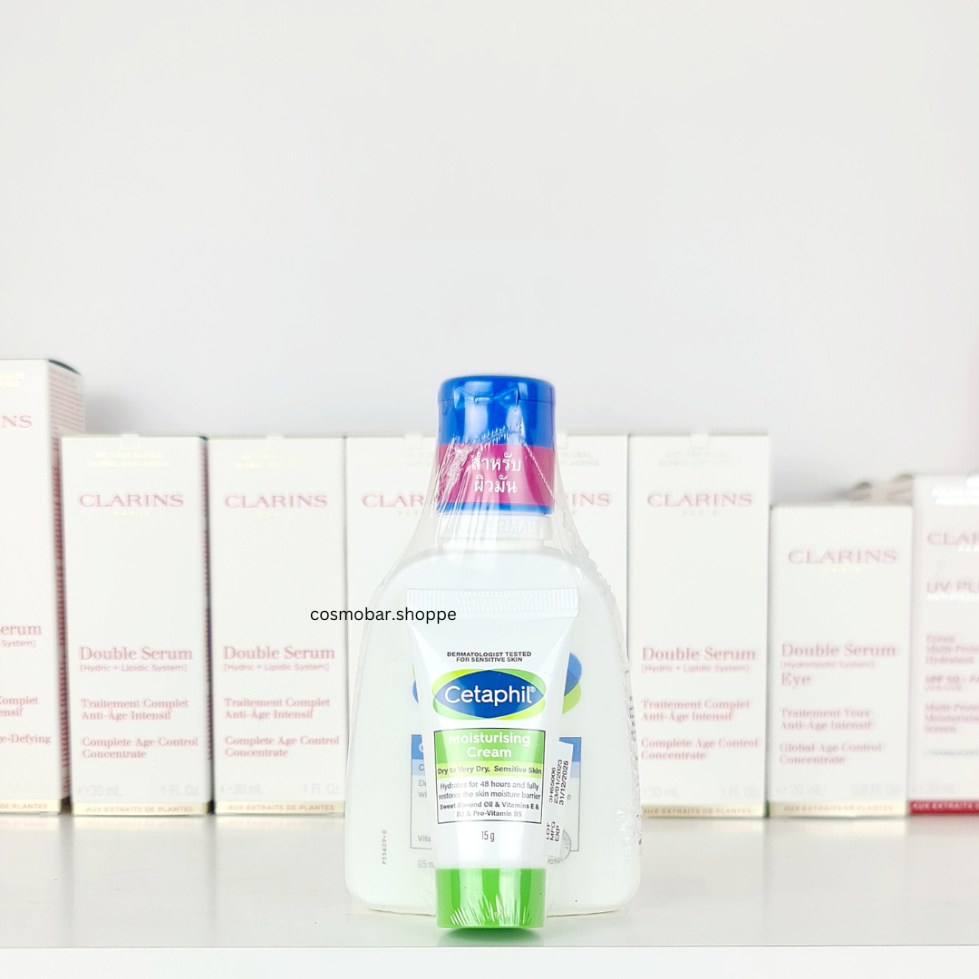 [ฟรีของแถม!] ขจัดความมันส่วนเกิน Cetaphil - Oily Skin Cleanser 125ml.