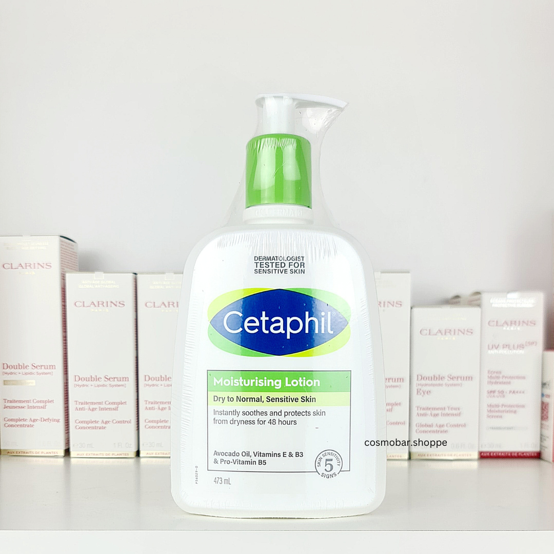 [ฟื้นบำรุงผิวจากความแห้งกร้าน] Cetaphil - Moisturising Lotion 473ml.