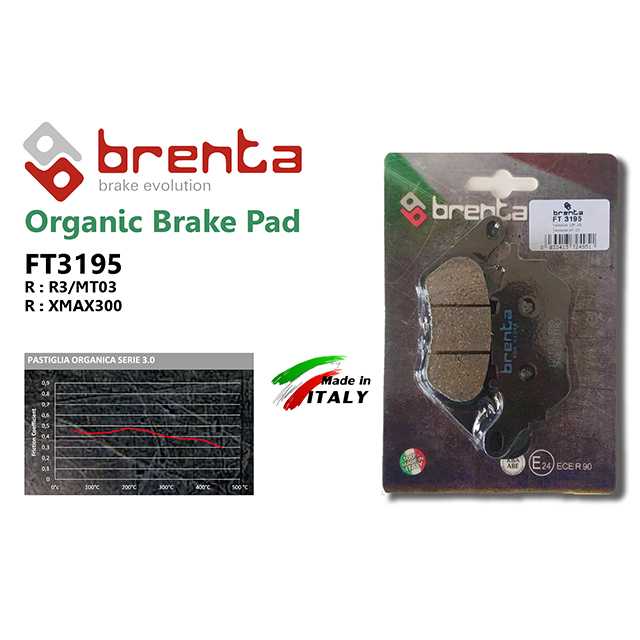 brenta BR3195(Organic, Rear) - R3/MT03/XMAX300