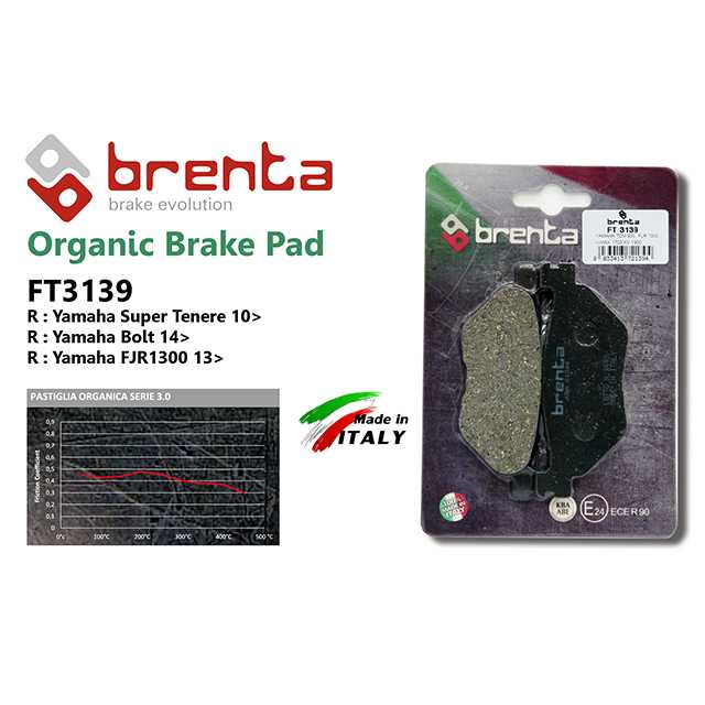 brenta BR3139(Organic, Rear) (BRENTA)-Yamaha Tenere1200 10