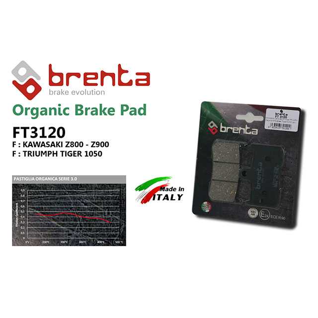 brenta BR3120(Organic, Front) (BRENTA)-KAWAZAKI Z800-900