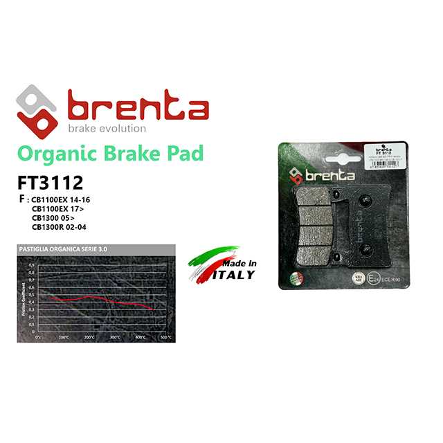 brenta BR3112(Organic, Front) (BRENTA) -CB1100EX / CB1300R 02-04 / ZX6R 636 13