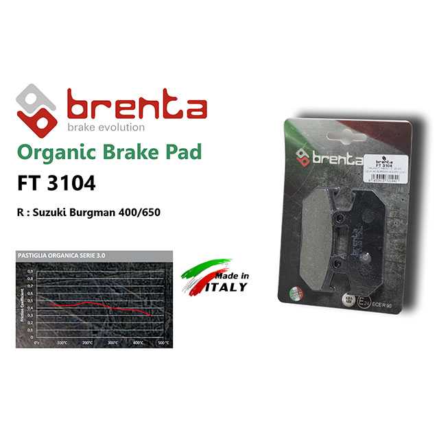 brenta BR3104(Organic, Rear) (BRENTA)  Burg Man 400/650