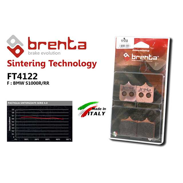 brenta BR4123(Sintered, Front)-S1000R S1000RR