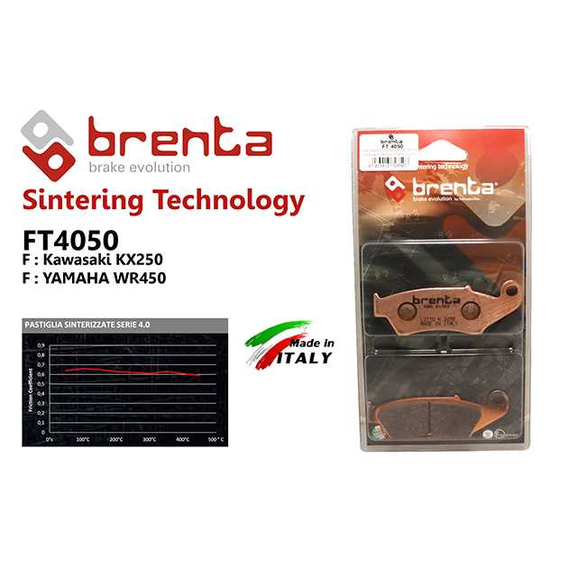 brenta BR4050(Sintered, Front)-YZ / CRF / KX