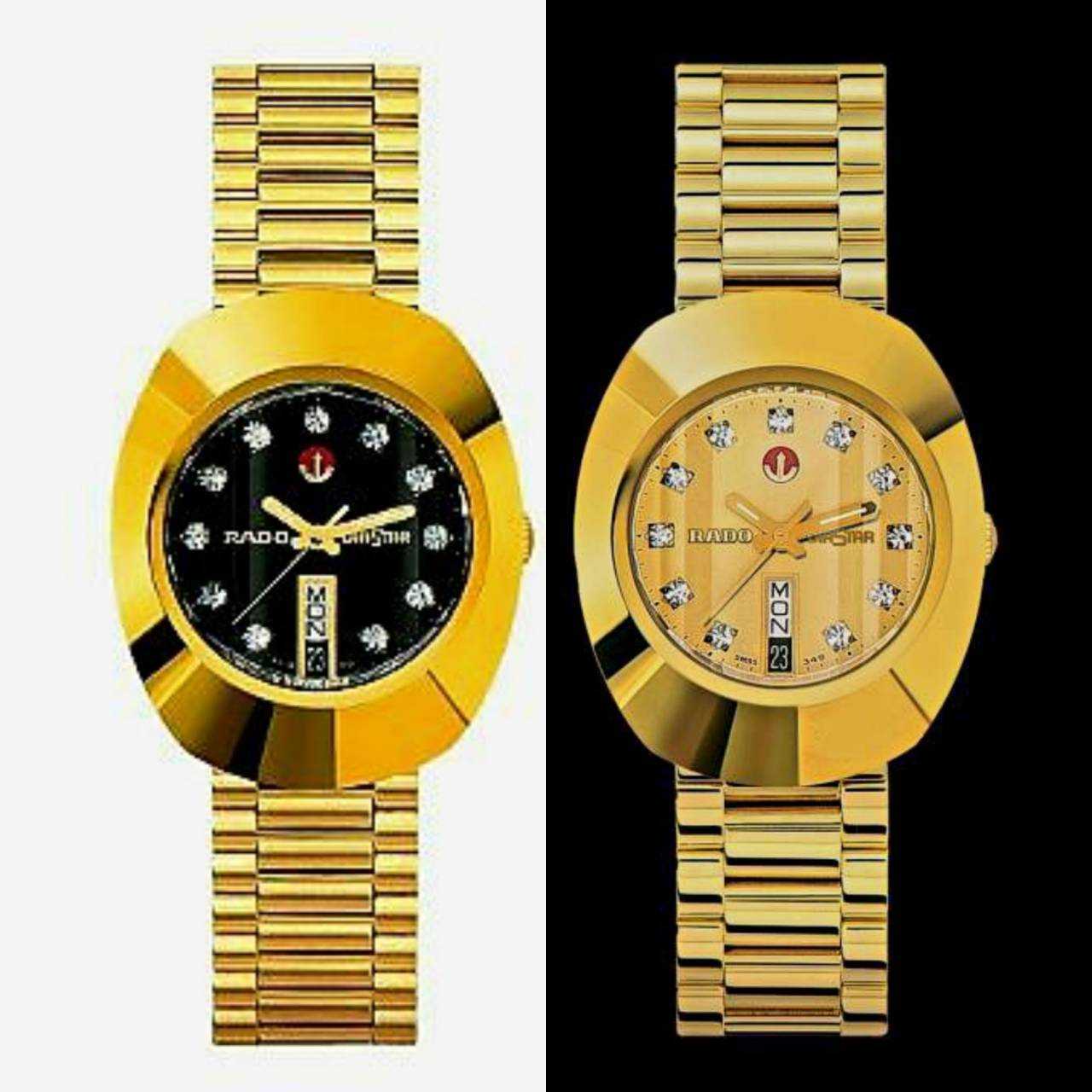 RADO Diastar Original Automatic นาฬิกาข้อมือผู้ชาย R12413493(หน้าทอง) / R12413613(หน้าดำ)