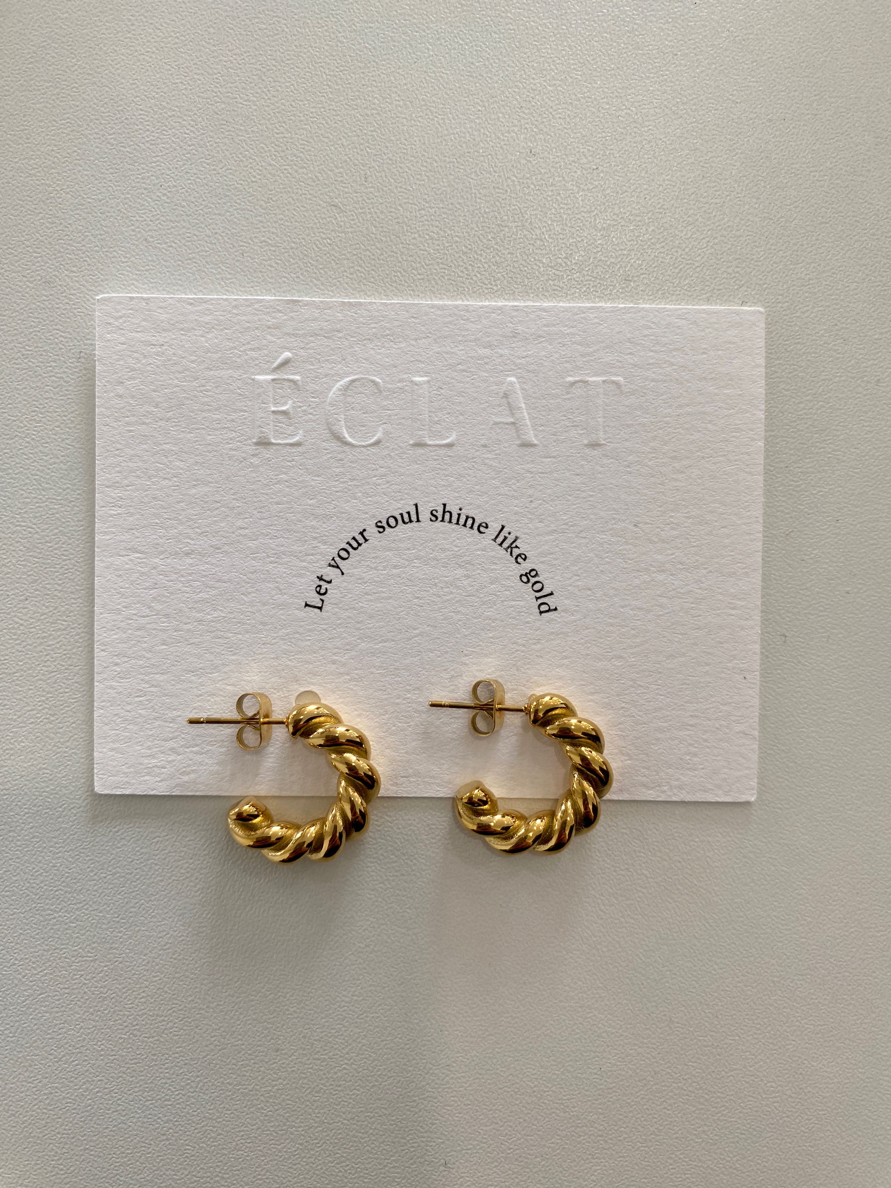 Pretzel Earrings 