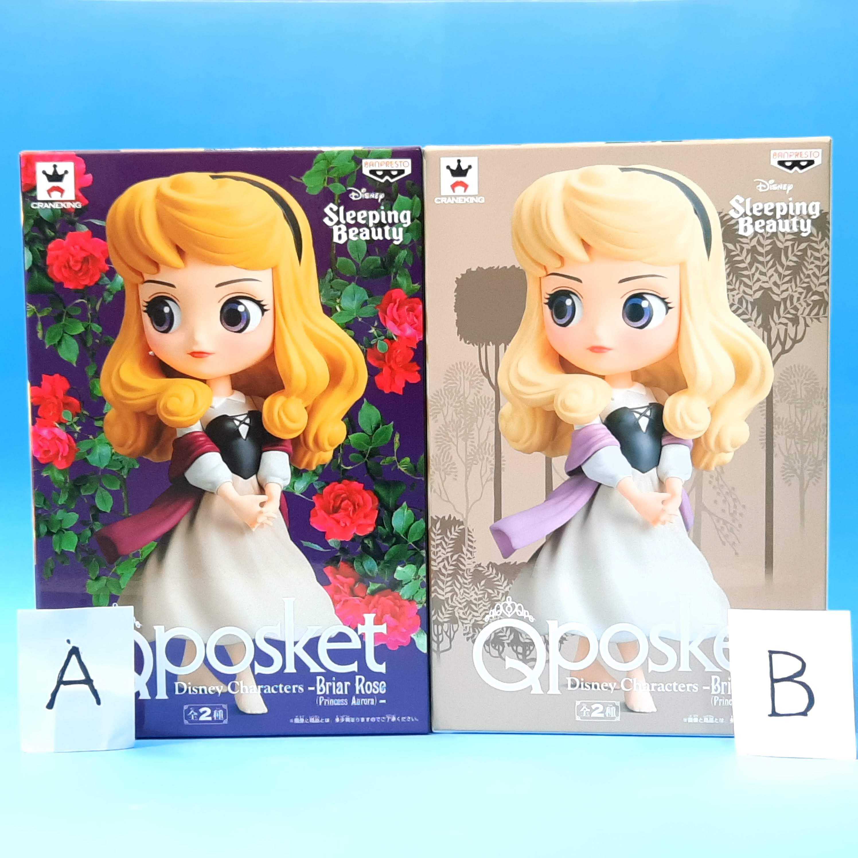 Qposket Disney Characters  Briar Rose  (Princess Aurora) A , B เจ้าหญิงดิสนีย์ออโรร่า
