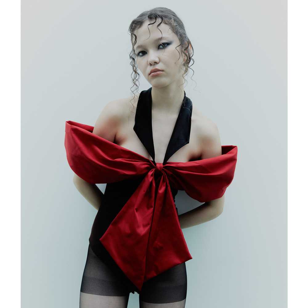 BLACKDOG BKK - AW2312 - Santy bodysuit - บอดี้สูทแขนโบว์