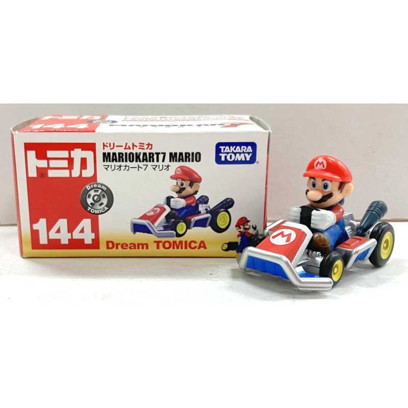 Dream Tomica No.144 Mario Kart 7 Mario    โมเดลรถ ดรีม โทมิก้า มาริโอ้คาร์ท 7  no.144