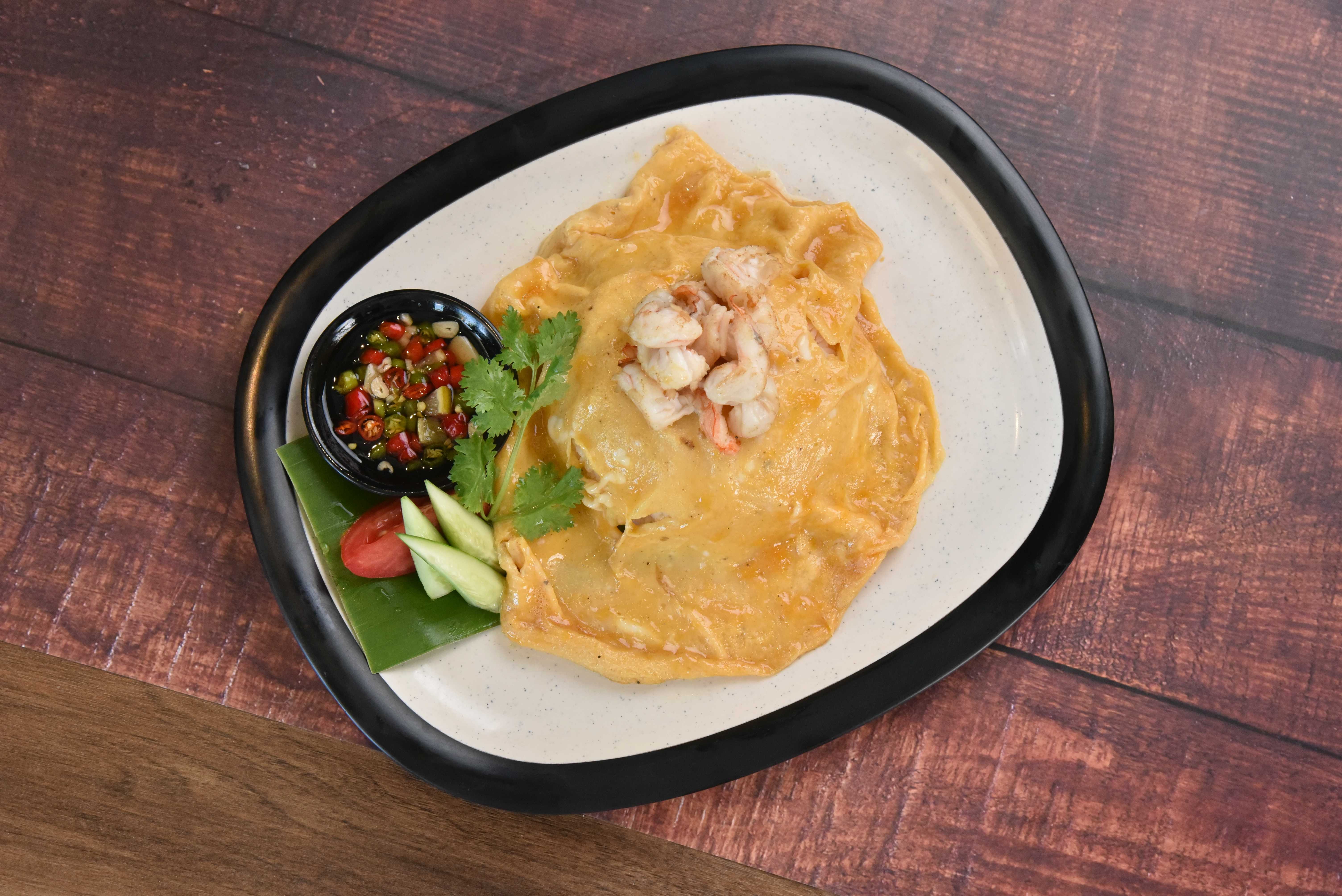 ข้าวไข่ข้นกุ้ง