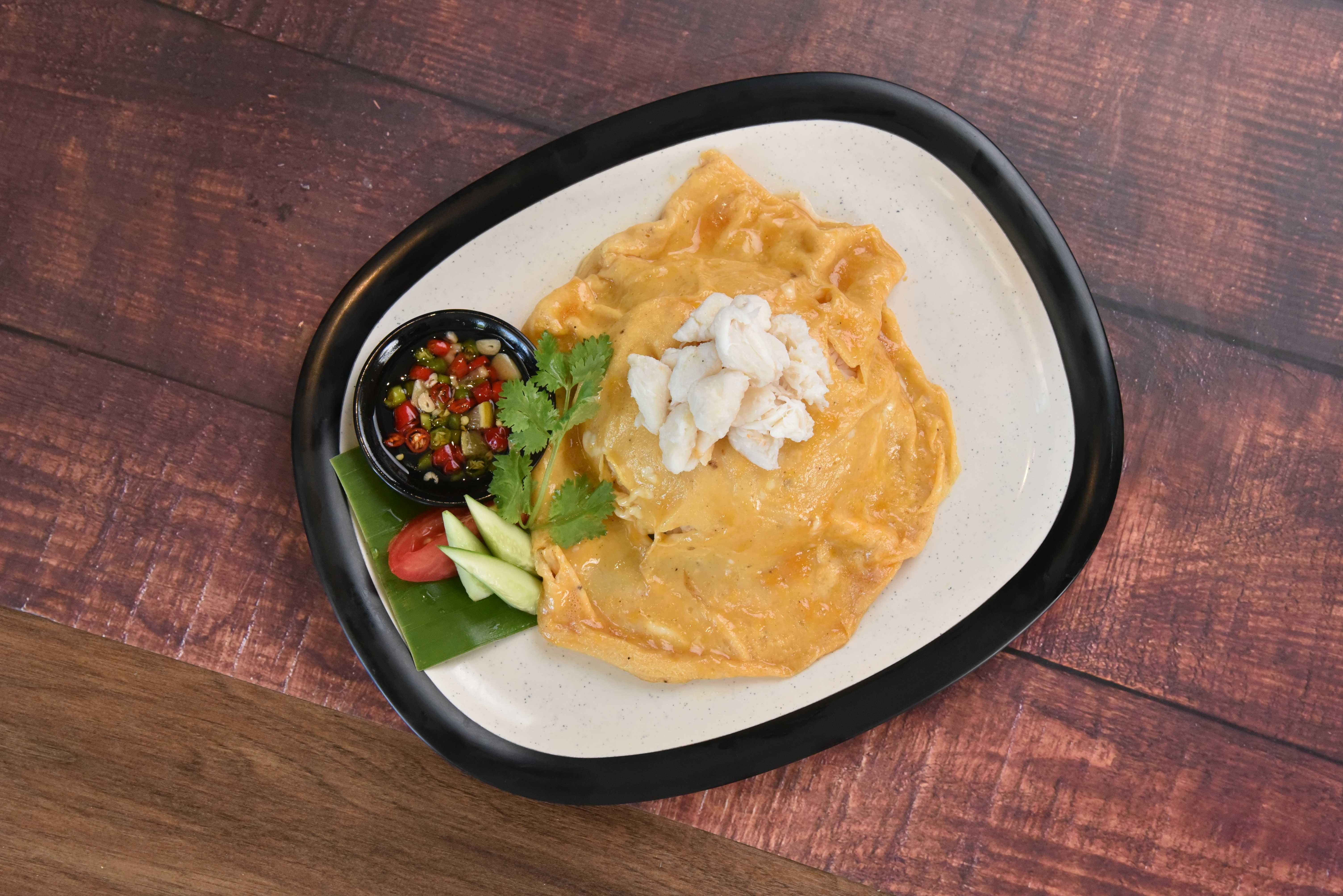 ข้าวไข่ข้นปูก้อน