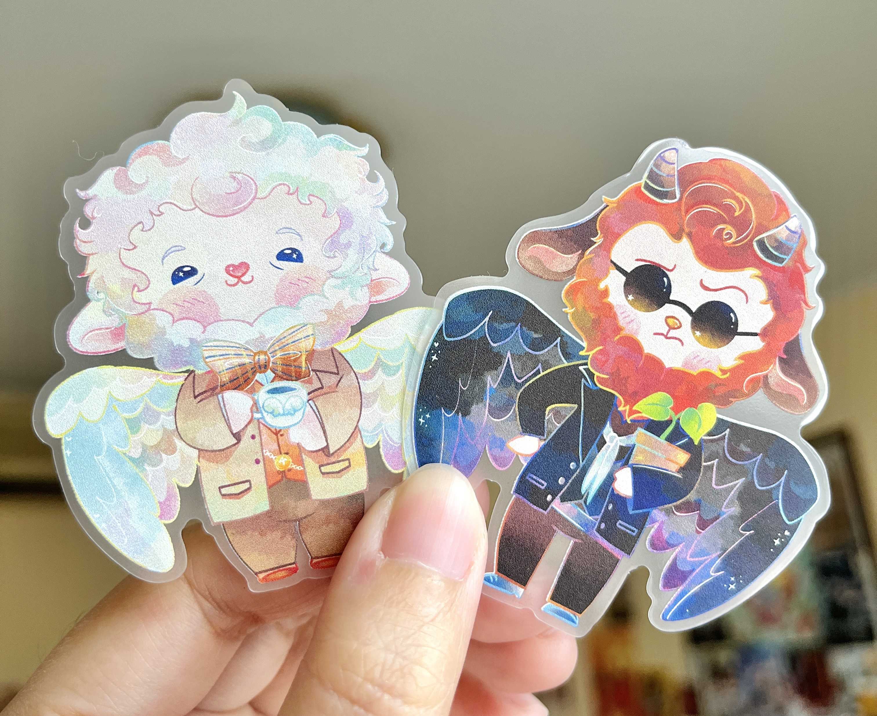 Sheep Omens stickers pack