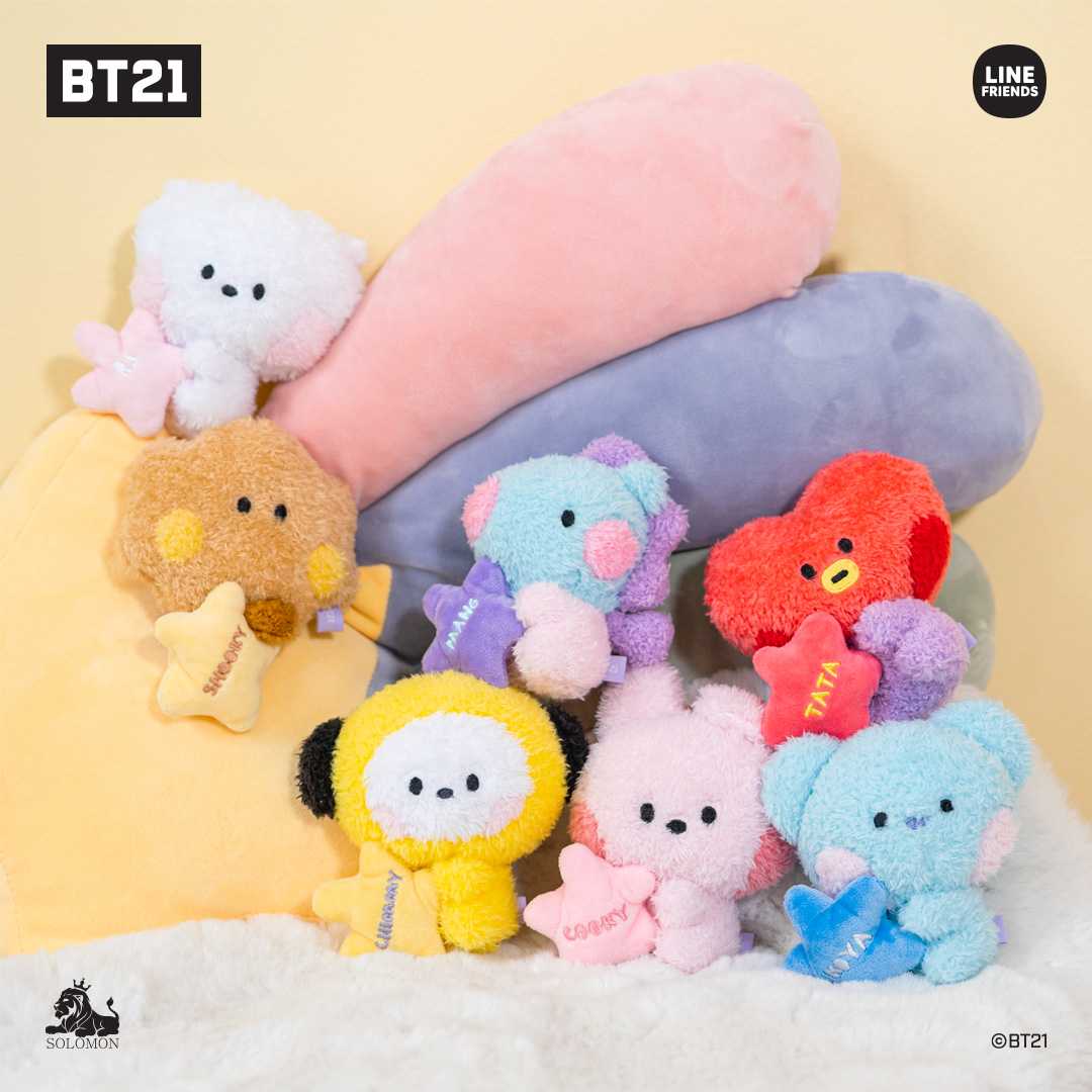 [BT21] Plush Keyring Bag Charm