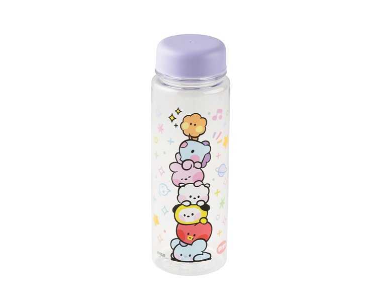 [BT21] minini hot and cold clear bottle (purple)