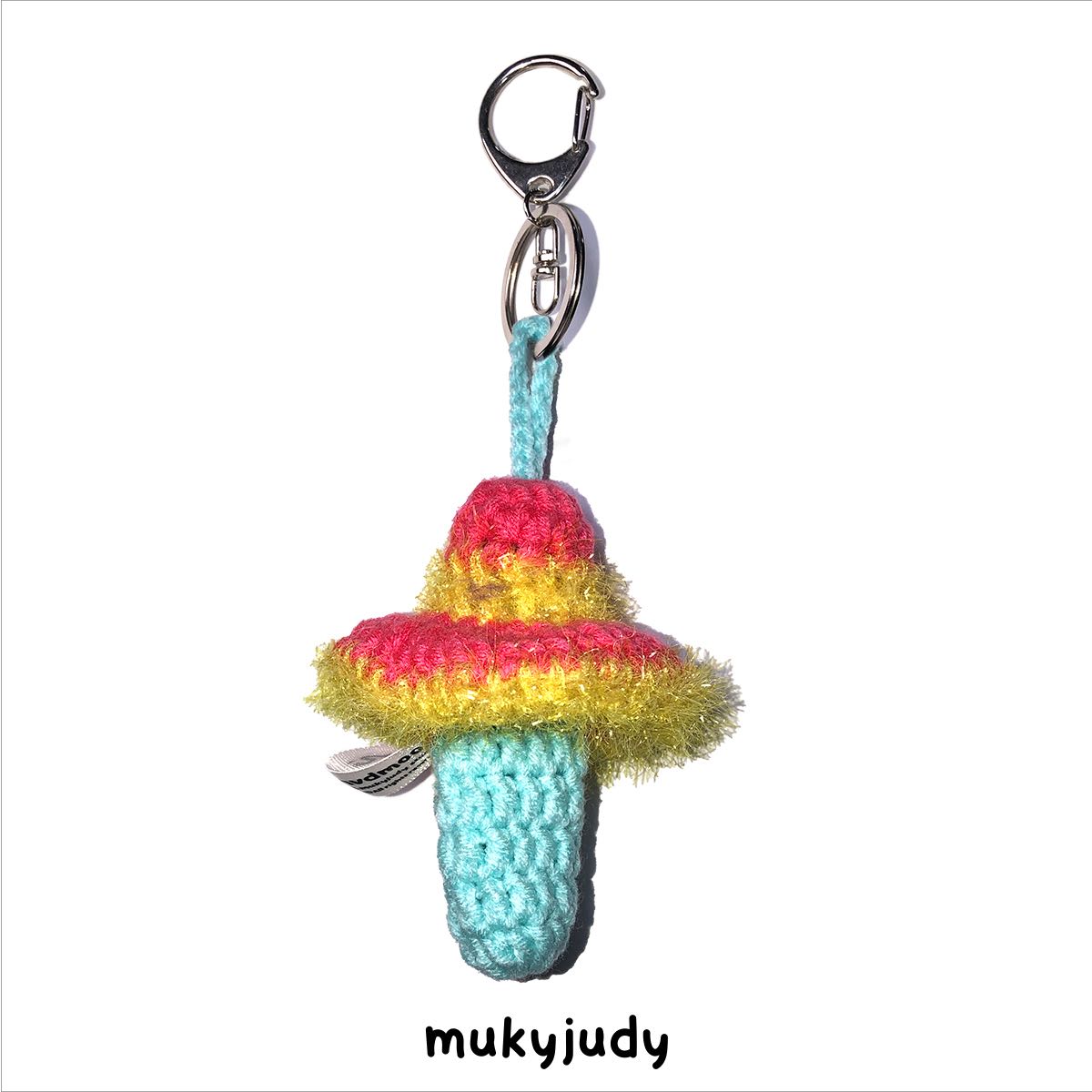 Mushroom Keyring : Crazy Jelly