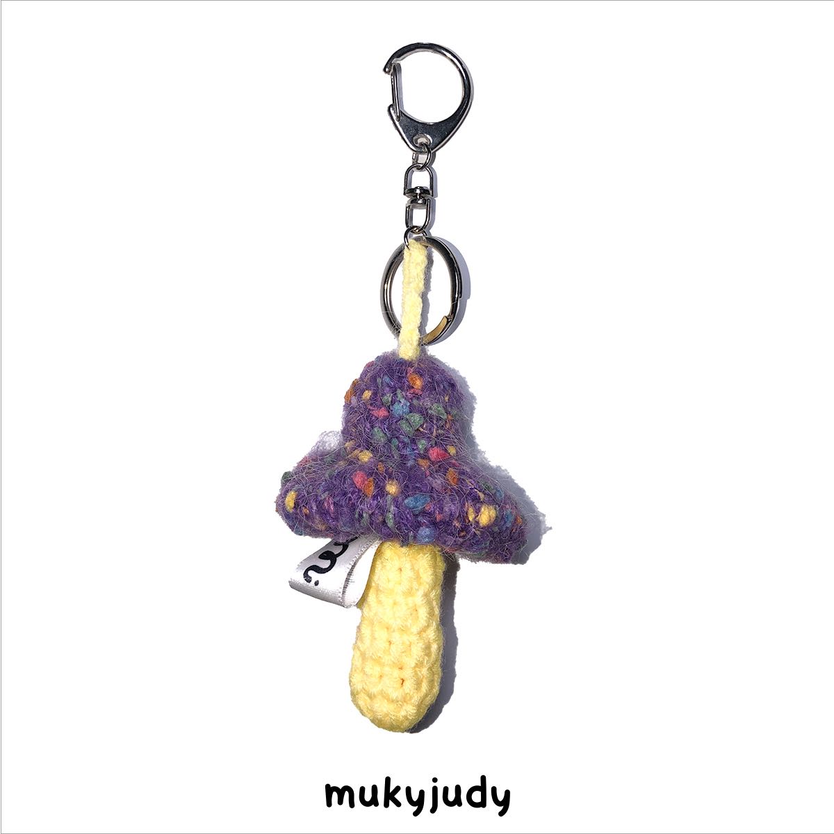Mushroom Keyring : Purple Gum