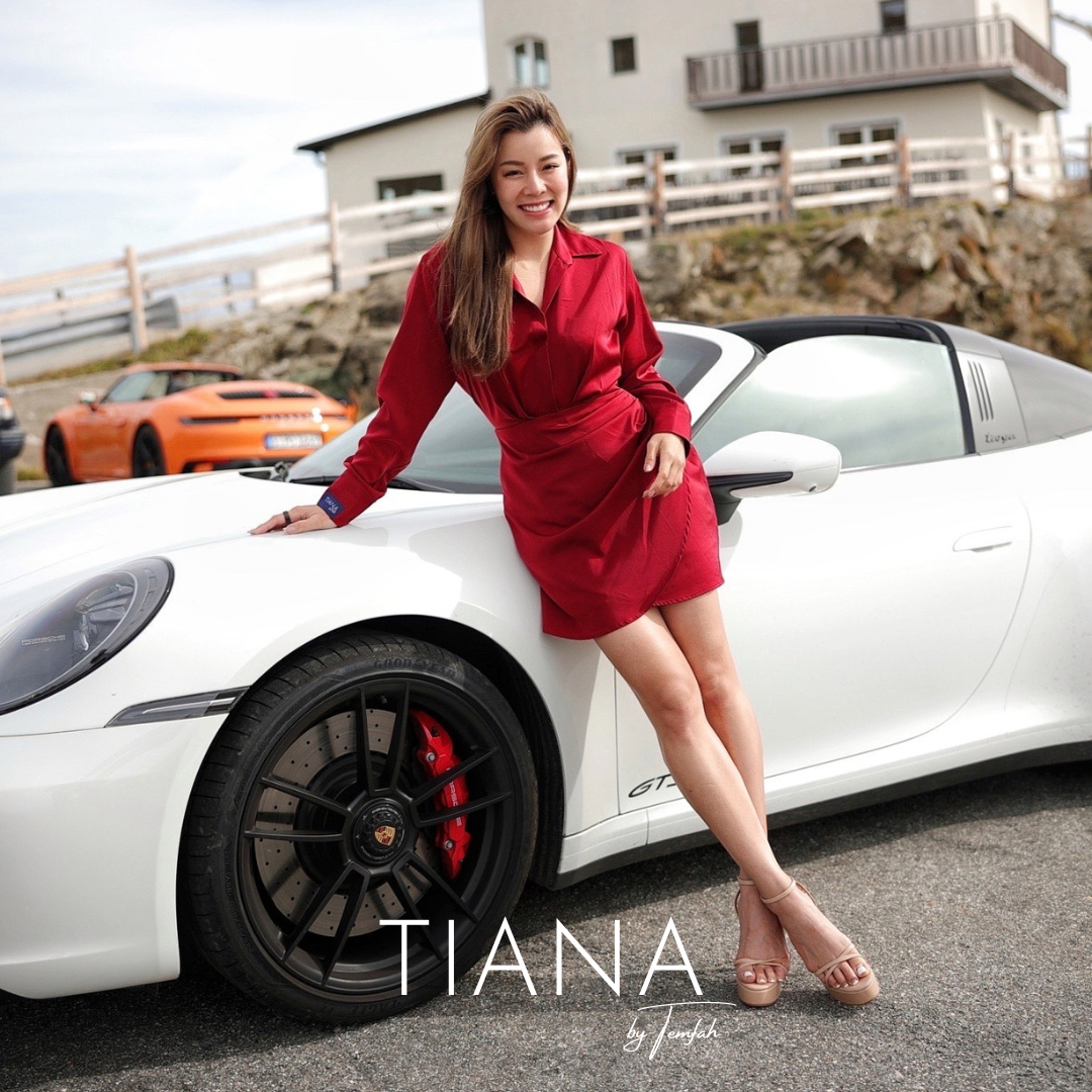 TIANA - Shea Shirt Dress ชุดเดรสเชิ้ต แขนยาว