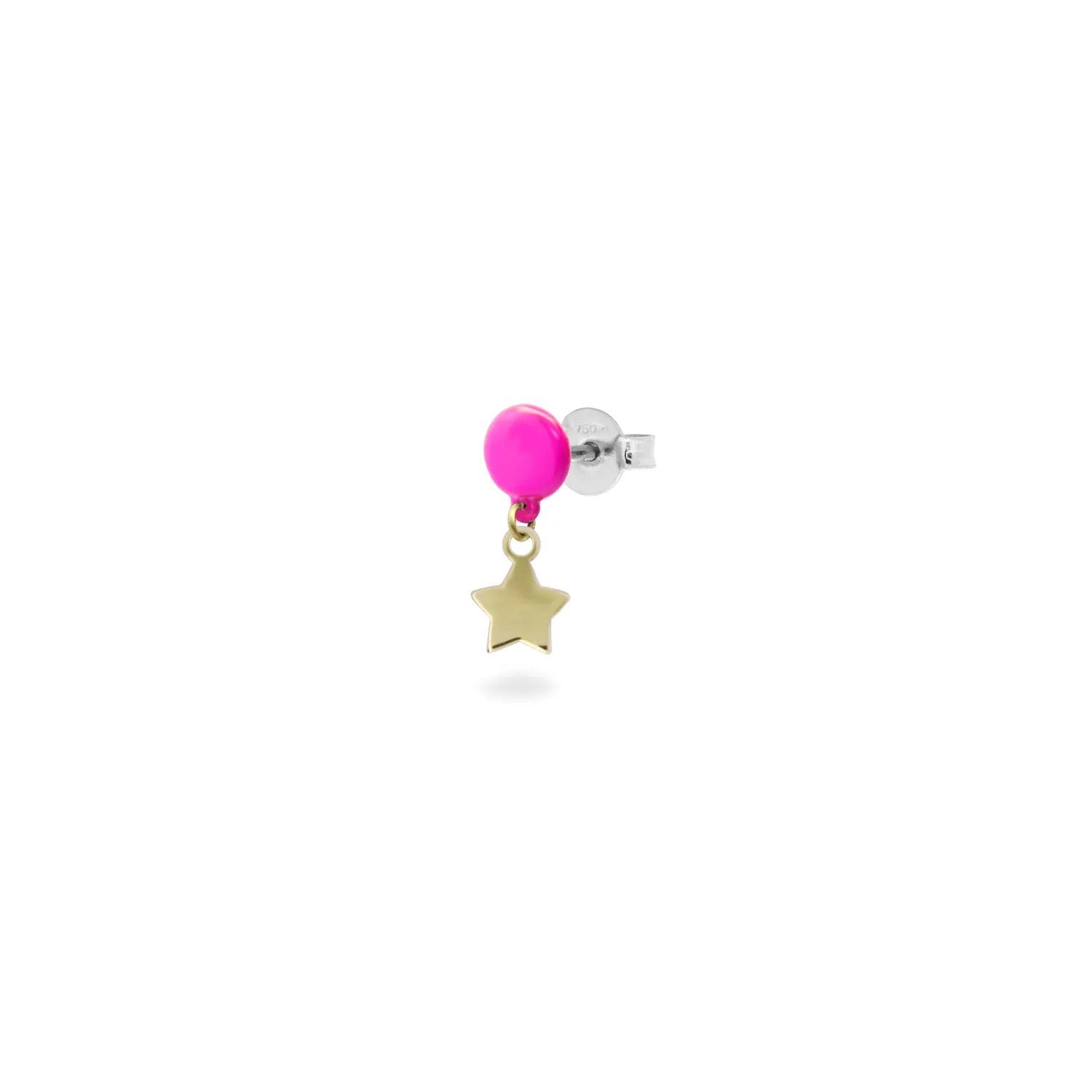 EARRINGS - Star Button