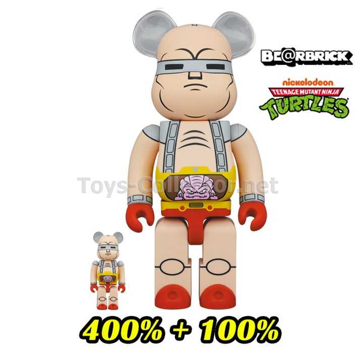BE@RBRICK KRANG ROBOT 100％ & 400％ (TC)