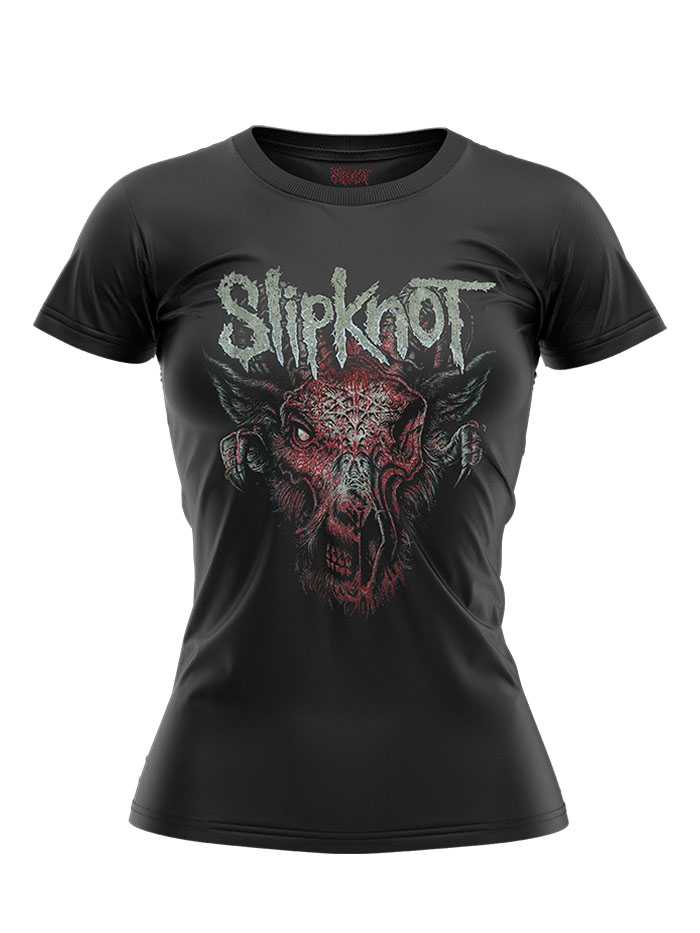 SLIPKNOT LADIES TEE : INFECTED GOAT