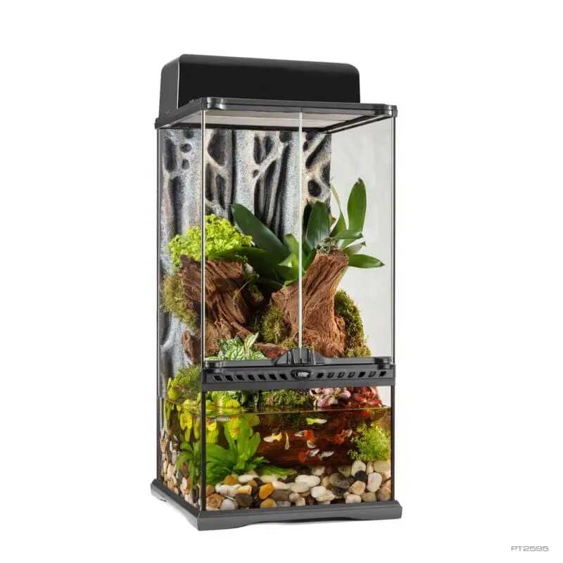 Exo Terra Natural Terrarium Large Wide 36” x 18” x 18”(PT2613) LINE