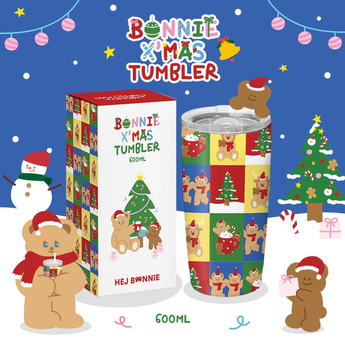 Merry X'Bonnie Tumbler l Hej Bonnie Official