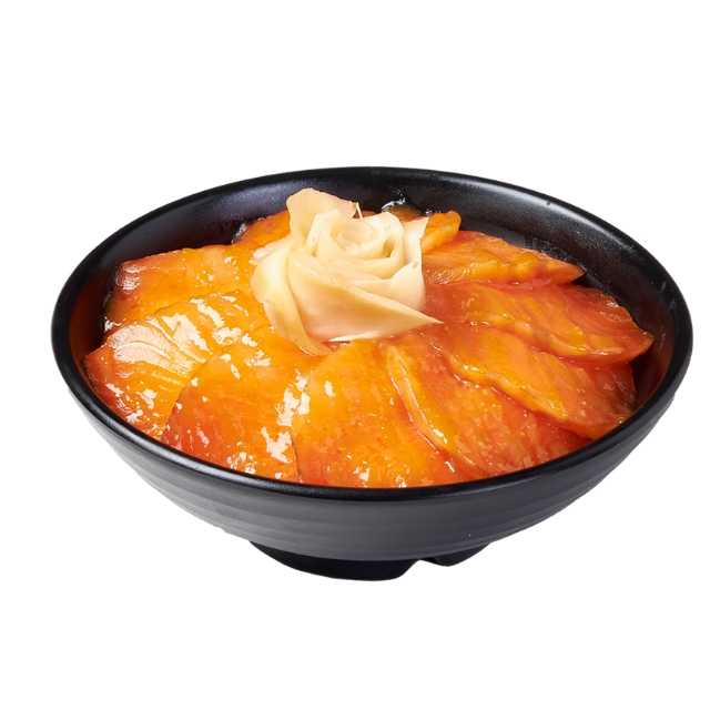 ข้าวหน้าแซลมอนดองมิโซะ