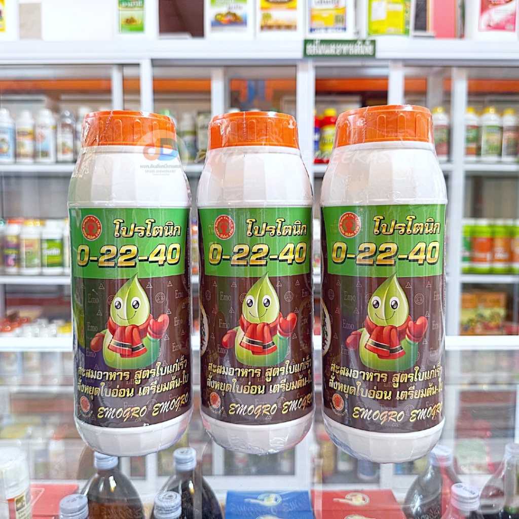 ปุ๋ยน้ำ (ชุด3ขวด) ปุ๋ยน้ำ 0-20-14 ปุ๋ยน้ำฉีดทางใบ ขนาด 1 ลิตร ต้นตั้ง