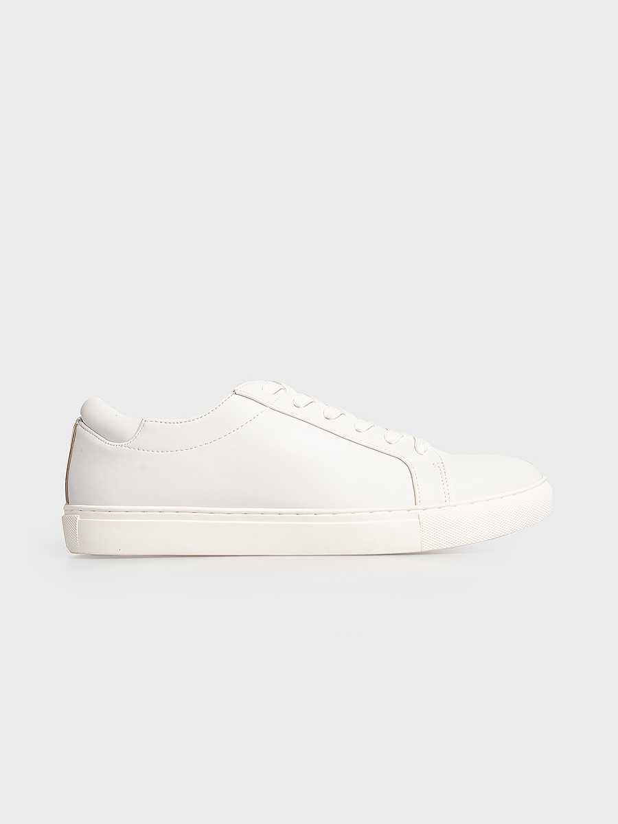 KENNETH COLE รองเท้าผ้าใบผู้หญิง รุ่น KAM WHITE สีขาว ( SNK - KL04622LE-110 )
