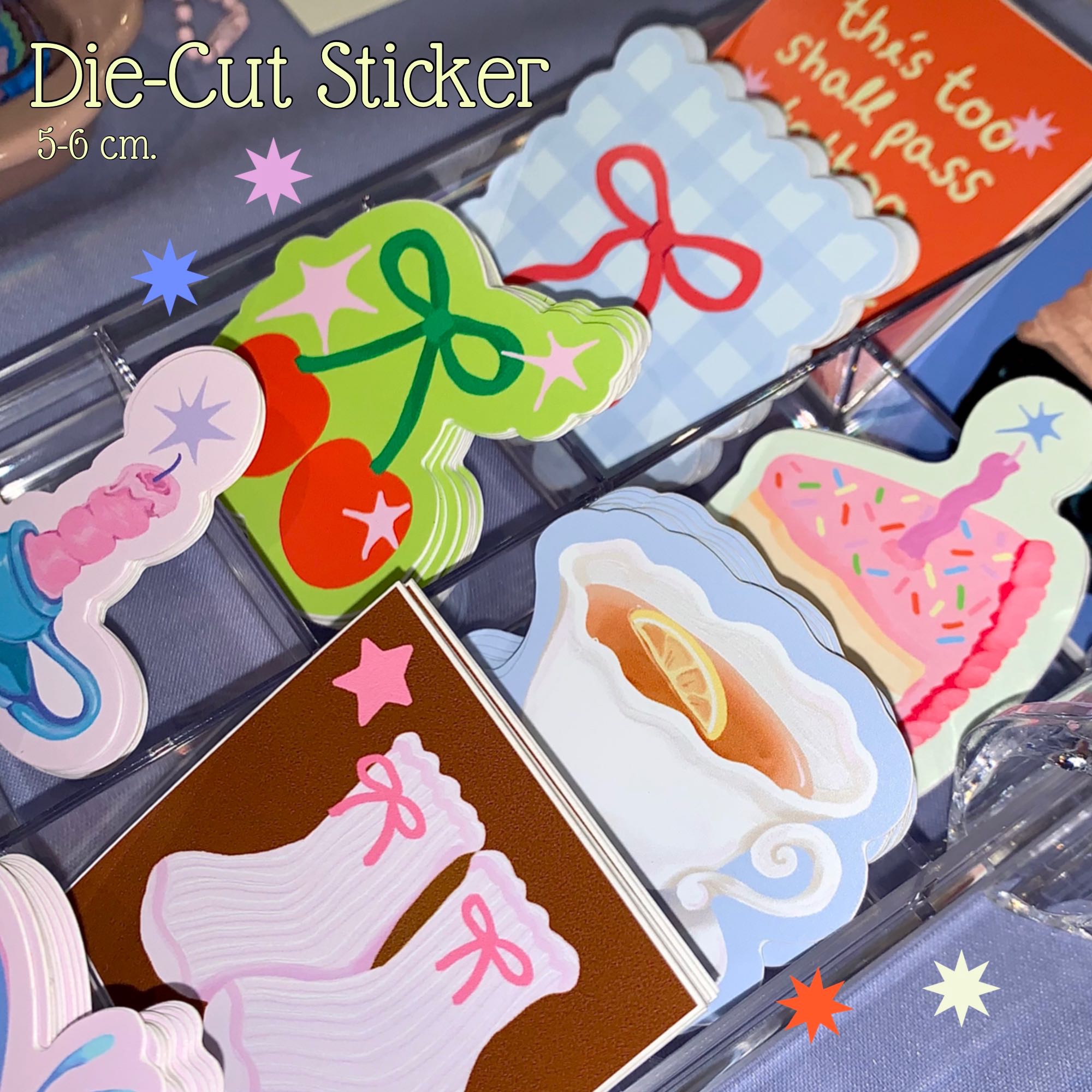 die-cut sticker pack ✳️