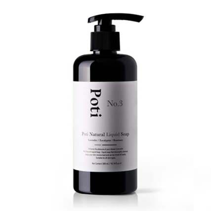 Poti Natural Liquid Soap  No.03  / 300ml.