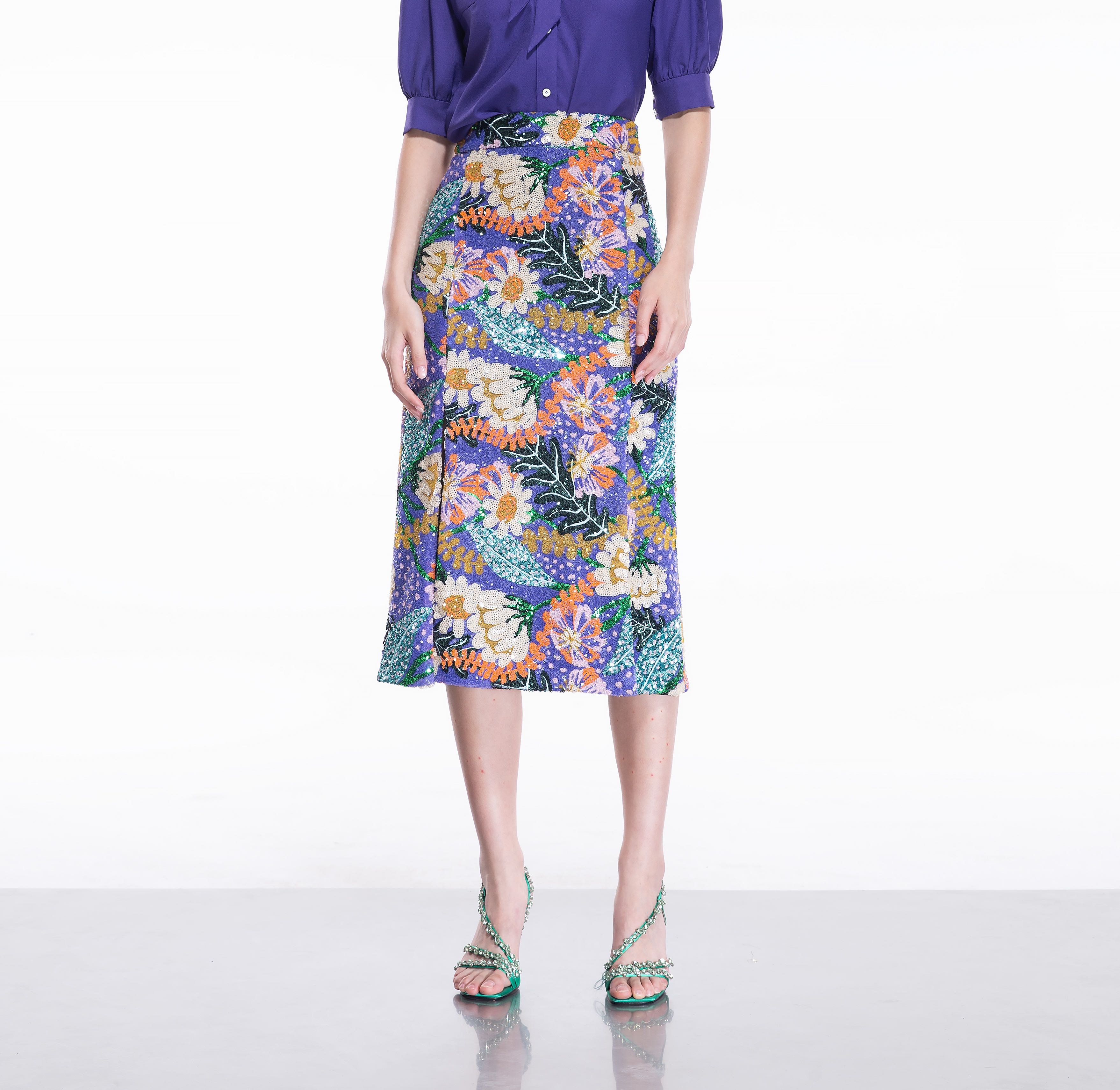 Pencil Splits Skirt