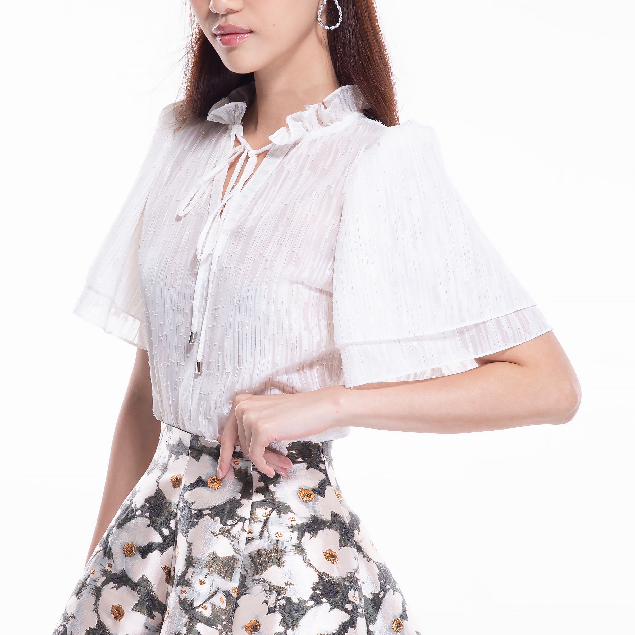 Ruffle Blouse