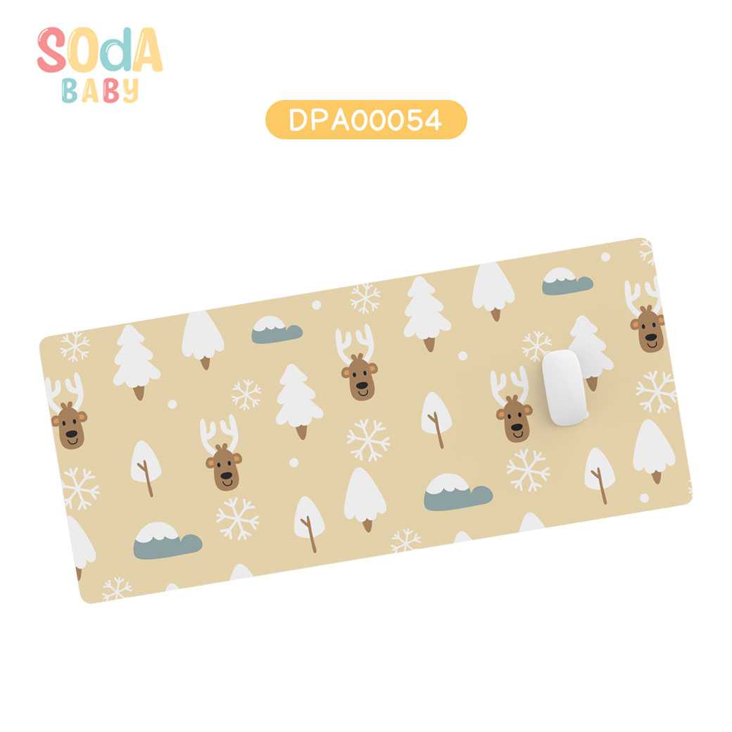 แผ่นรองเมาส์ Mouse Pad ลาย Winter รหัส DBA00054 ⛄️❄️#Winter #SOdAbaby