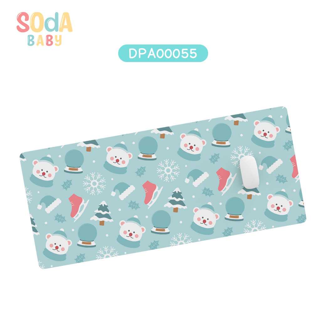 แผ่นรองเมาส์ Mouse Pad ลาย Winter รหัส DBA00055 ⛄️❄️#Winter #SOdAbaby