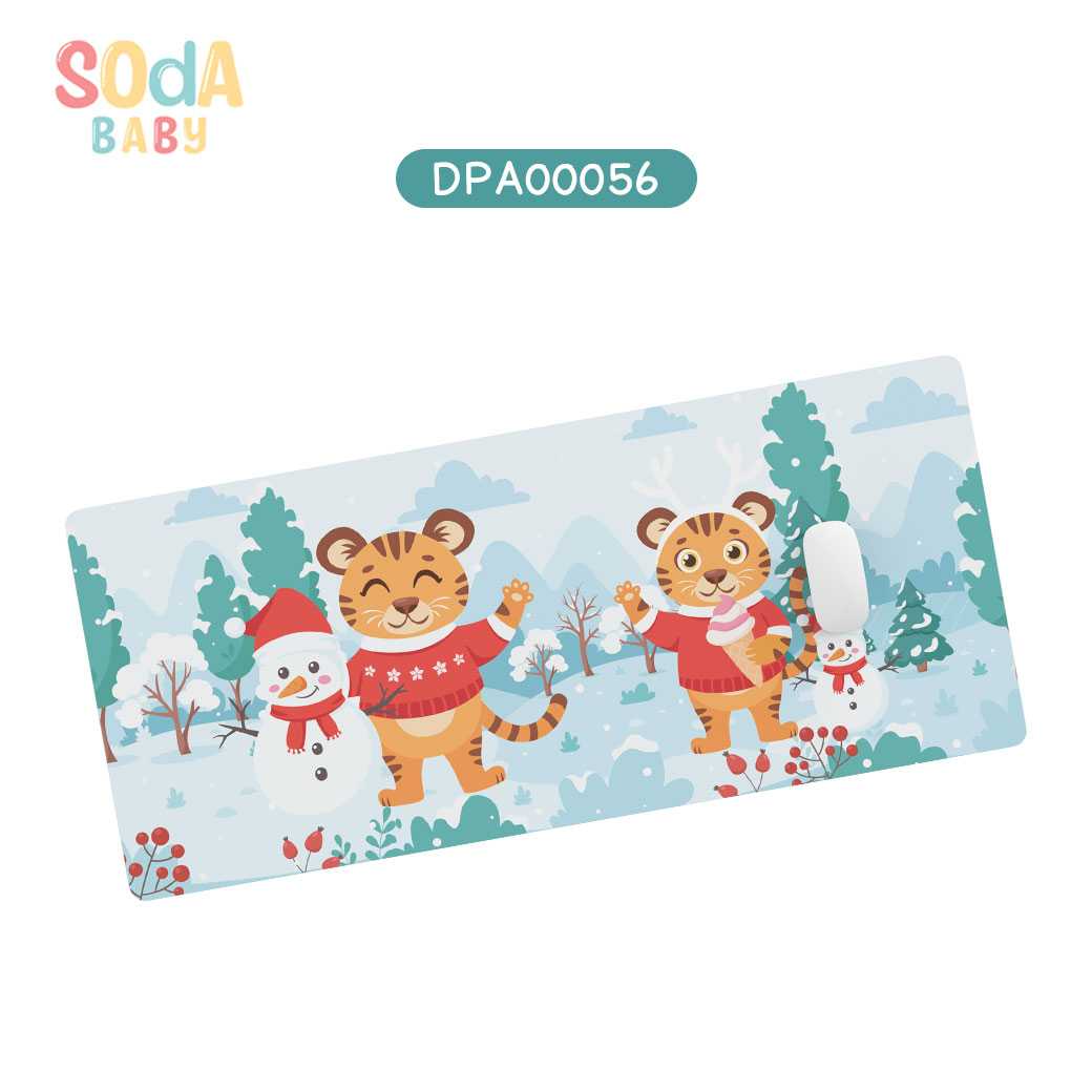 แผ่นรองเมาส์ Mouse Pad ลาย Winter รหัส DBA00056 ⛄️❄️#Winter #SOdAbaby