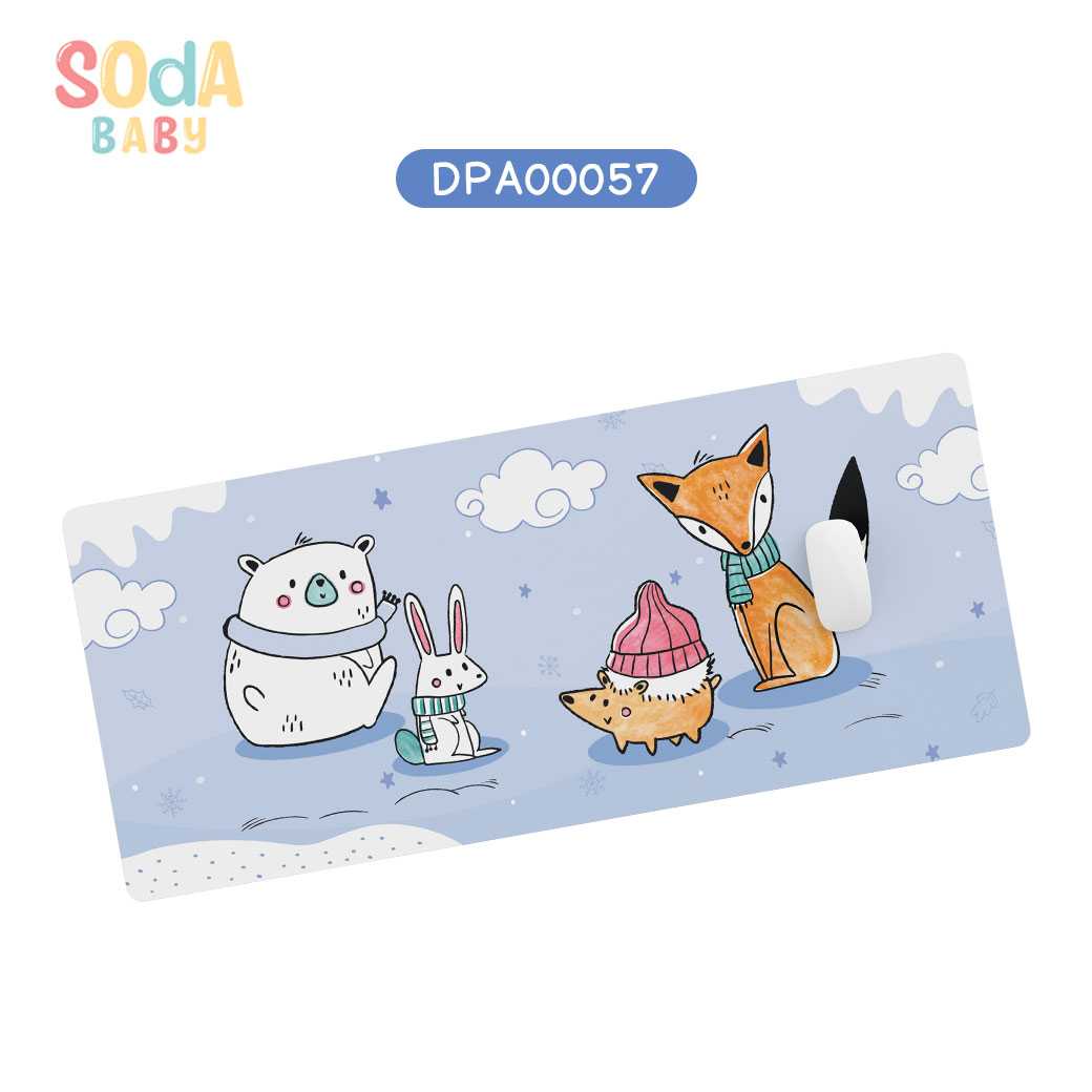 แผ่นรองเมาส์ Mouse Pad ลาย Winter รหัส DBA00057 ⛄️❄️#Winter #SOdAbaby