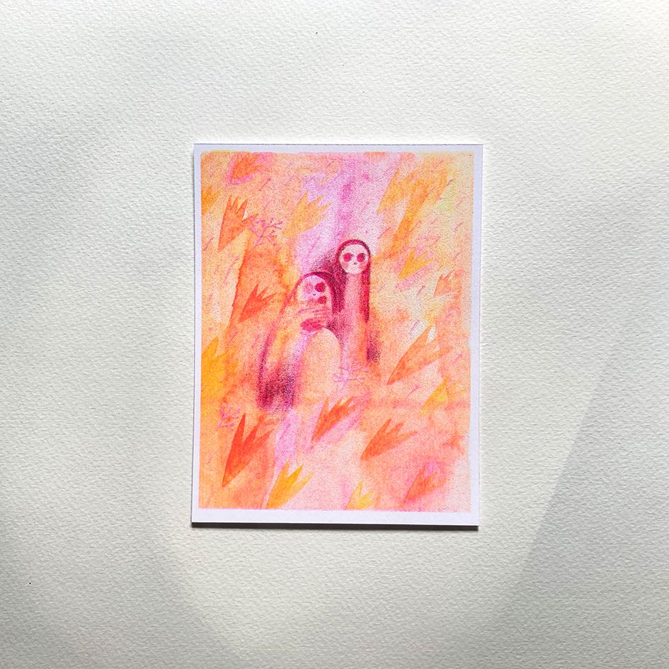 print - darkness and silence (S) 2