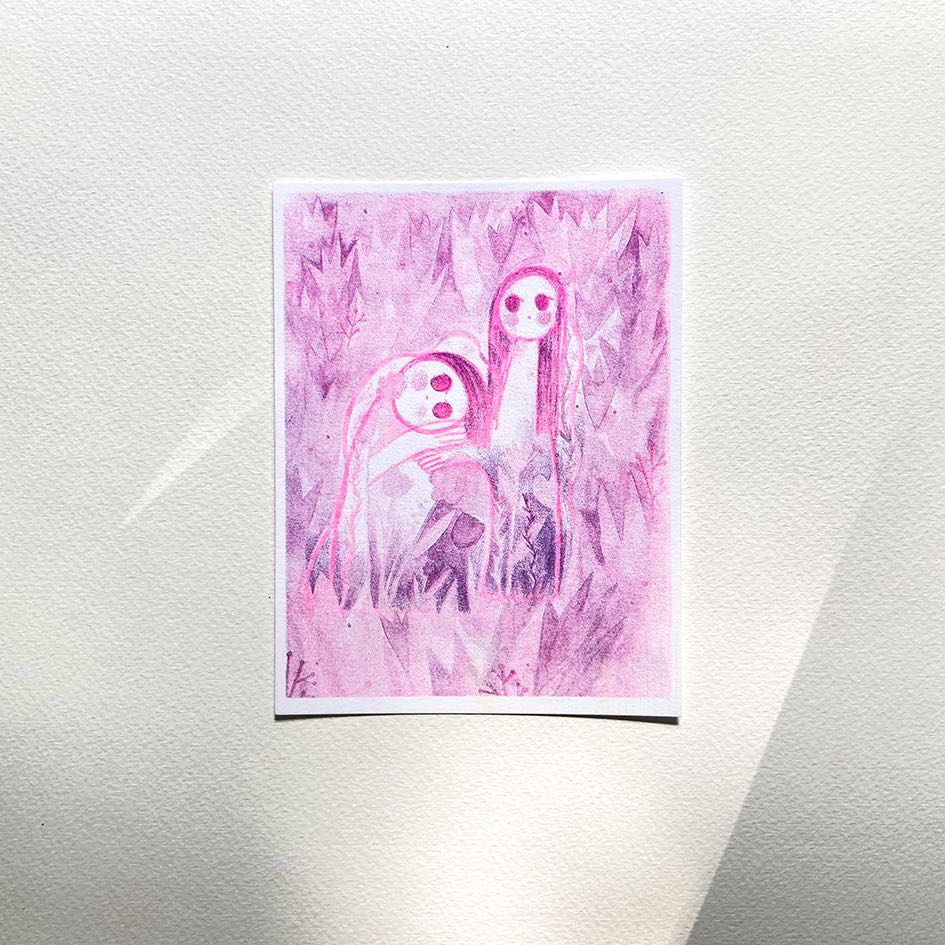 print - darkness and silence (S) 5