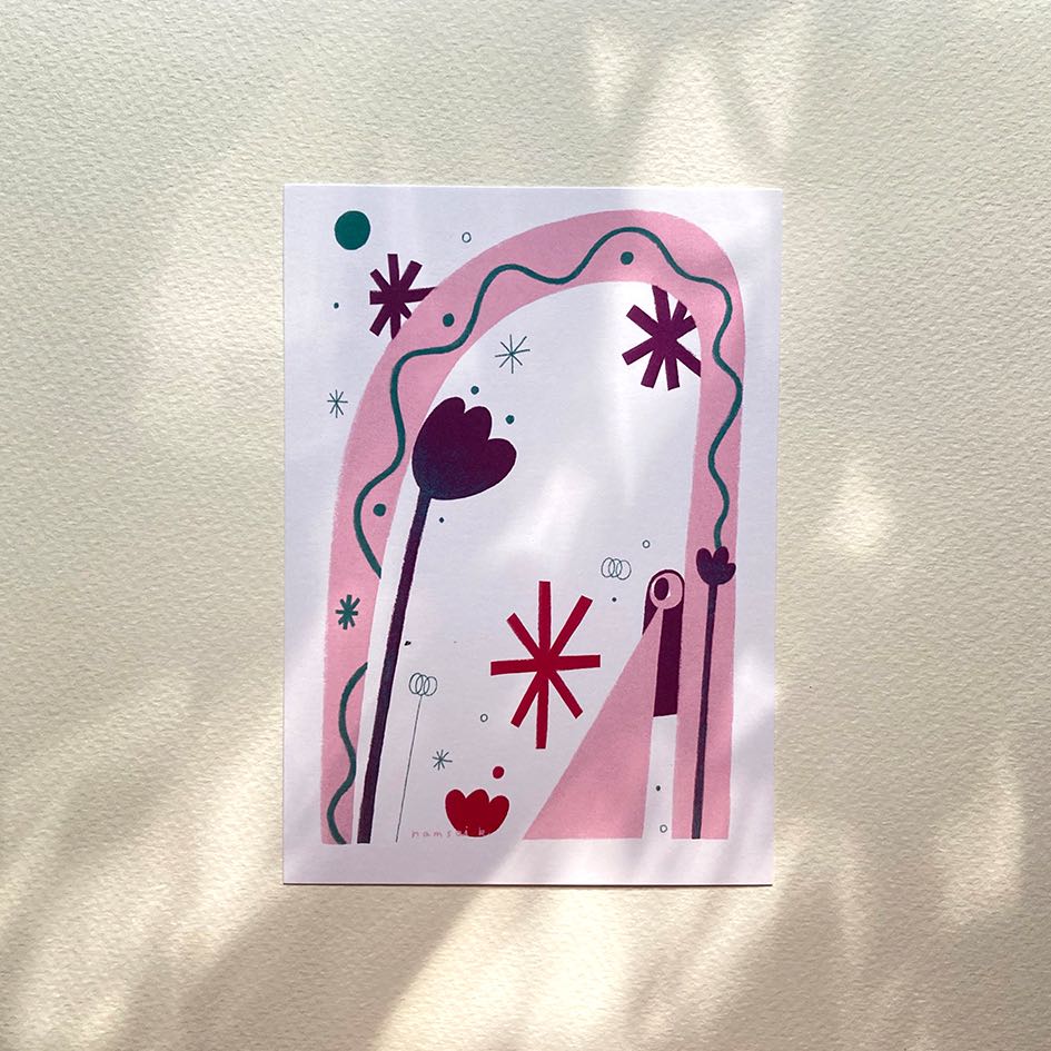 postcard - lovely sunny awkward 3