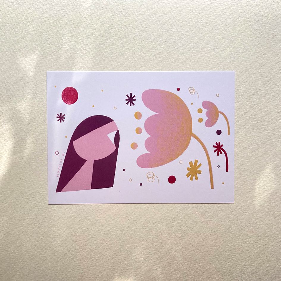 postcard - lovey sunny awkward 4