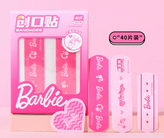 [พร้อมส่ง] พาสเตอร์บาร์บี้ barbie