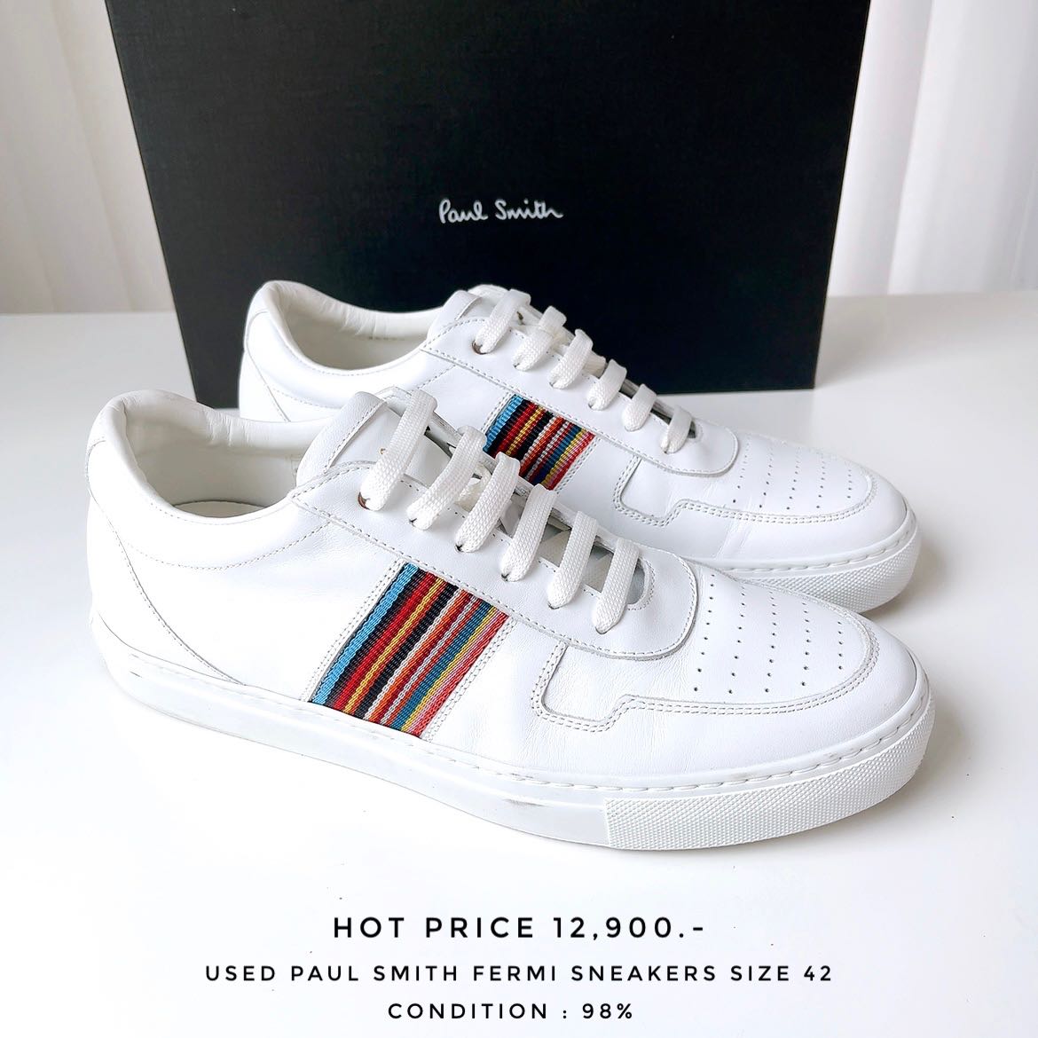 USED Paul Smith Fermi Sneakers 