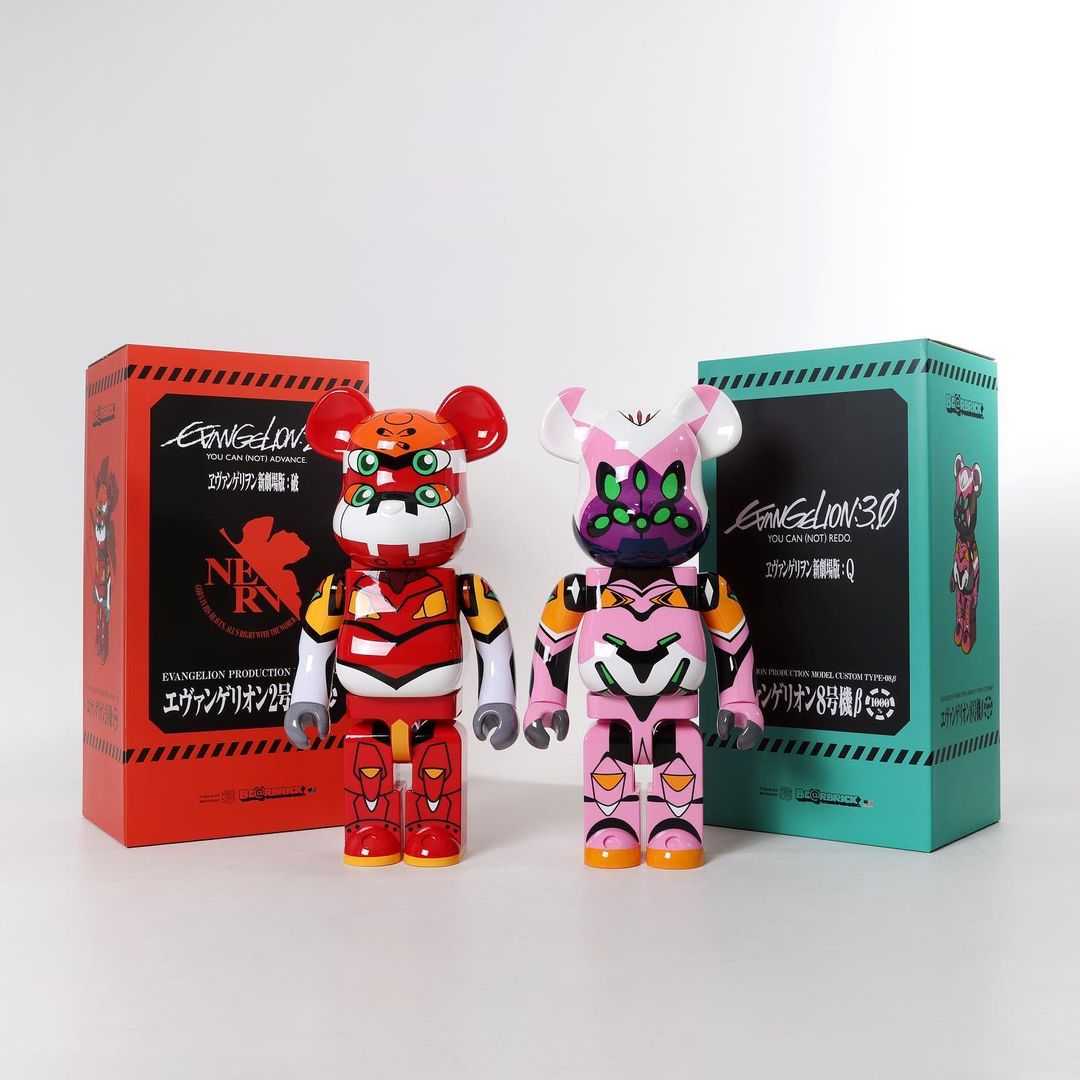 Be@rbrick Evangelion 02 & 08 1000%