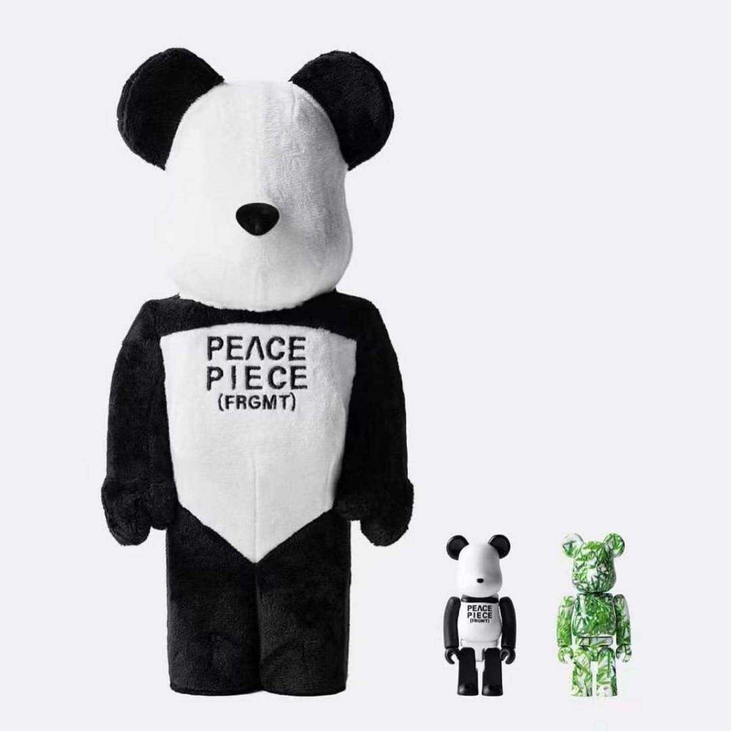 Be@rbrick Frgmt Peace Piece 100%+100%+400%