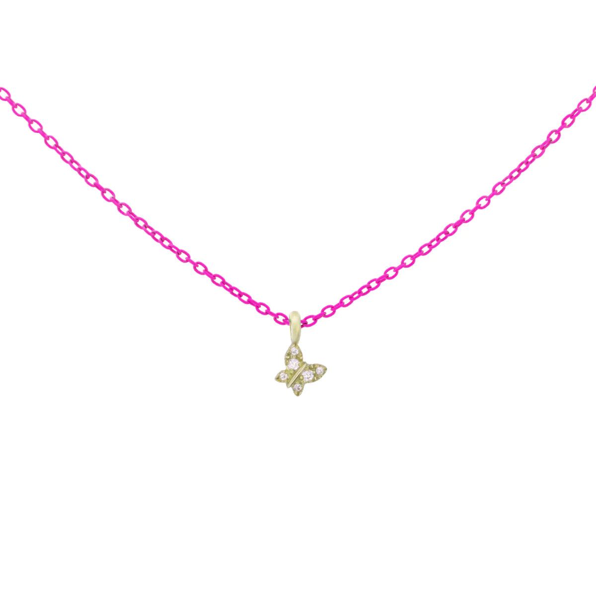 NECKLACE - Butterfly Lab Grown Diamond