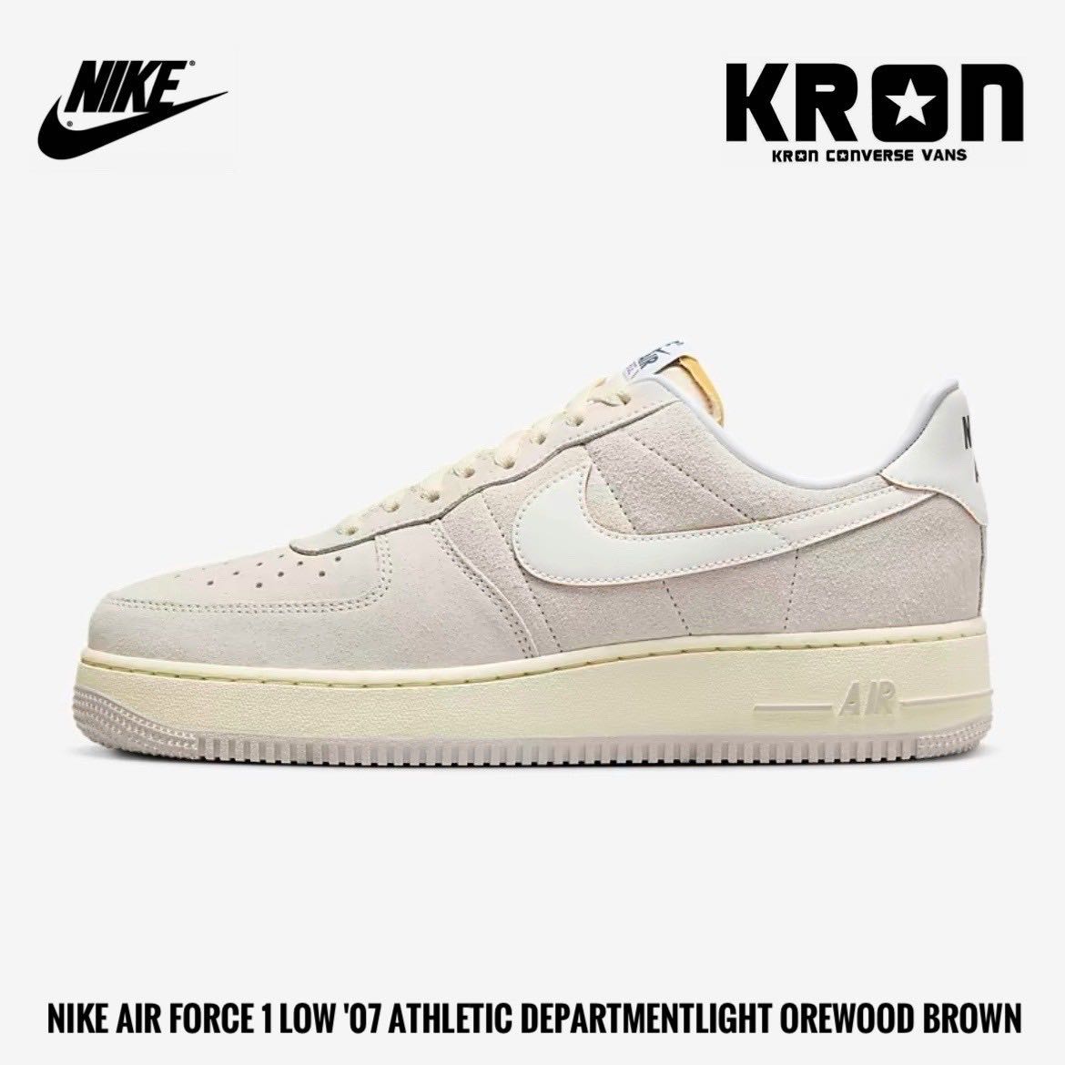 Nike Air Force 1 Low '07 Athletic Department Light Orewood Brown