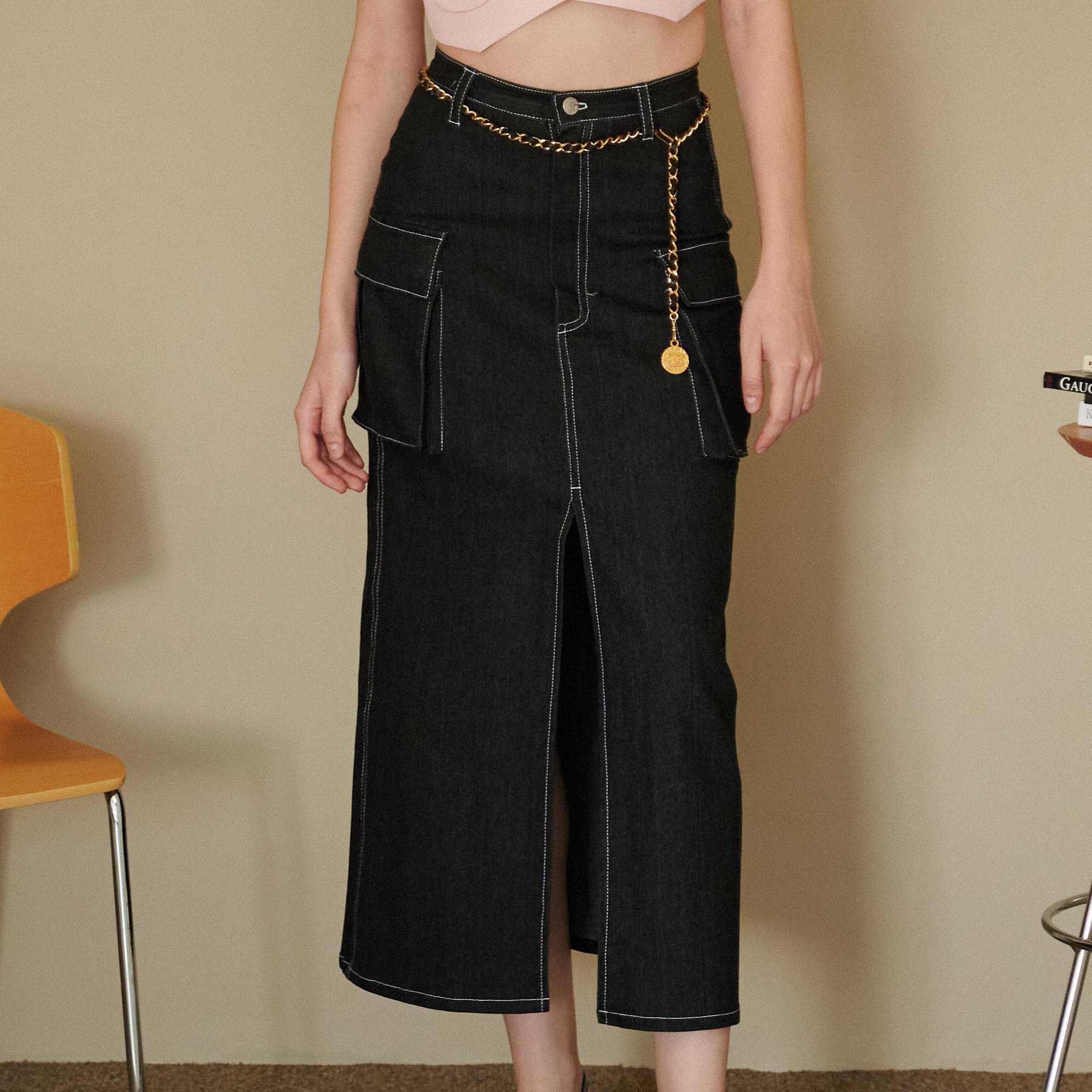 Cargo Skirt - Black